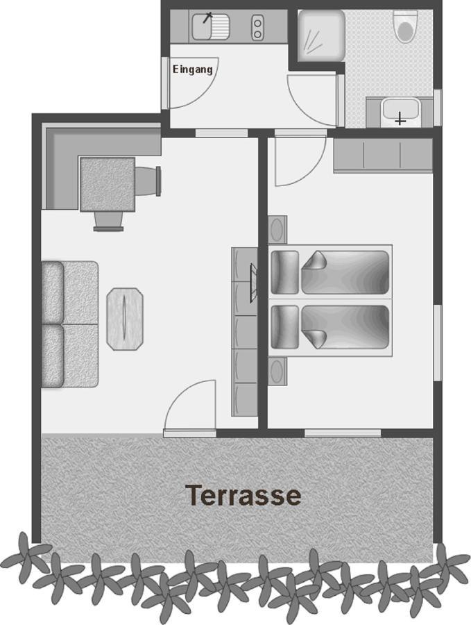 Ferienwohnung Chalet Edelweiß Pfronten Exterior foto